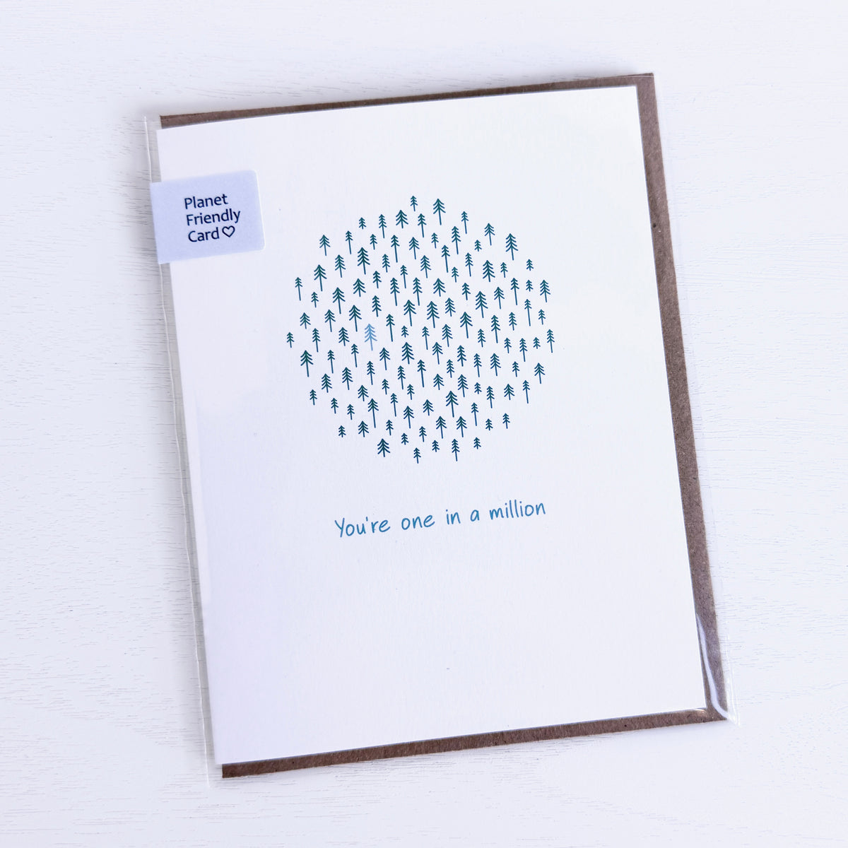 One in a Million Greeting Card