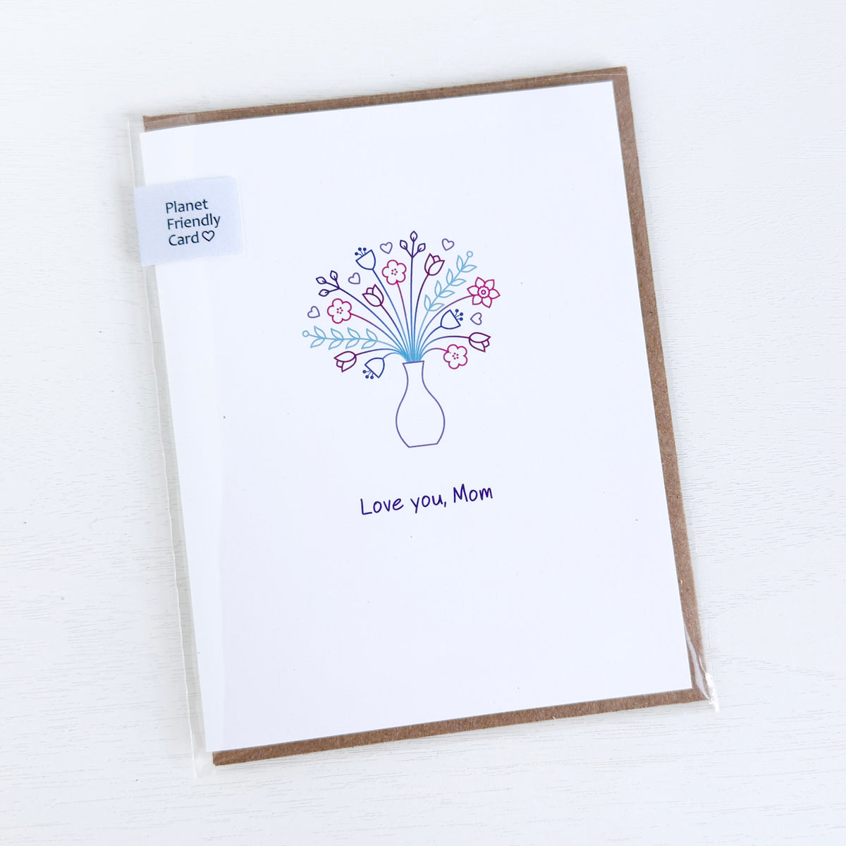 Love You Mom Greeting Greeting Card