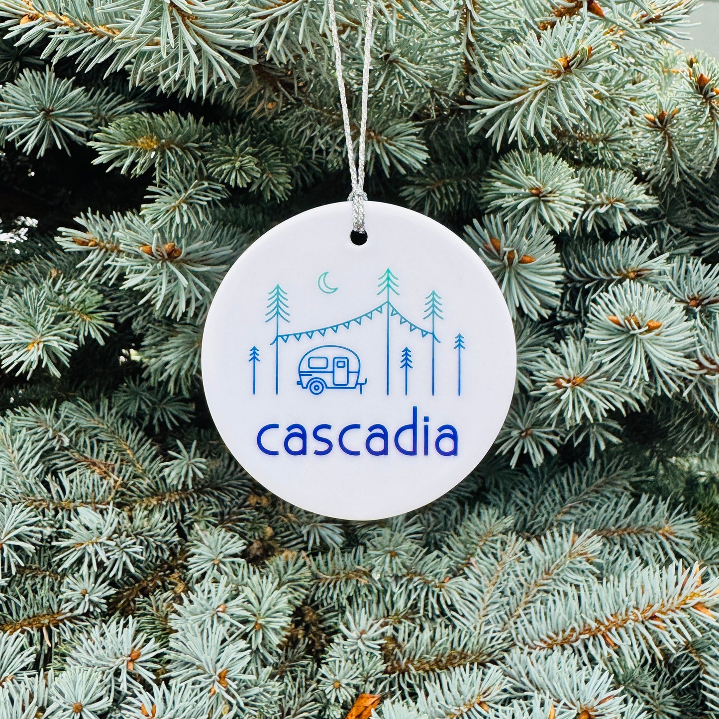 Cascadia Camper Ornament