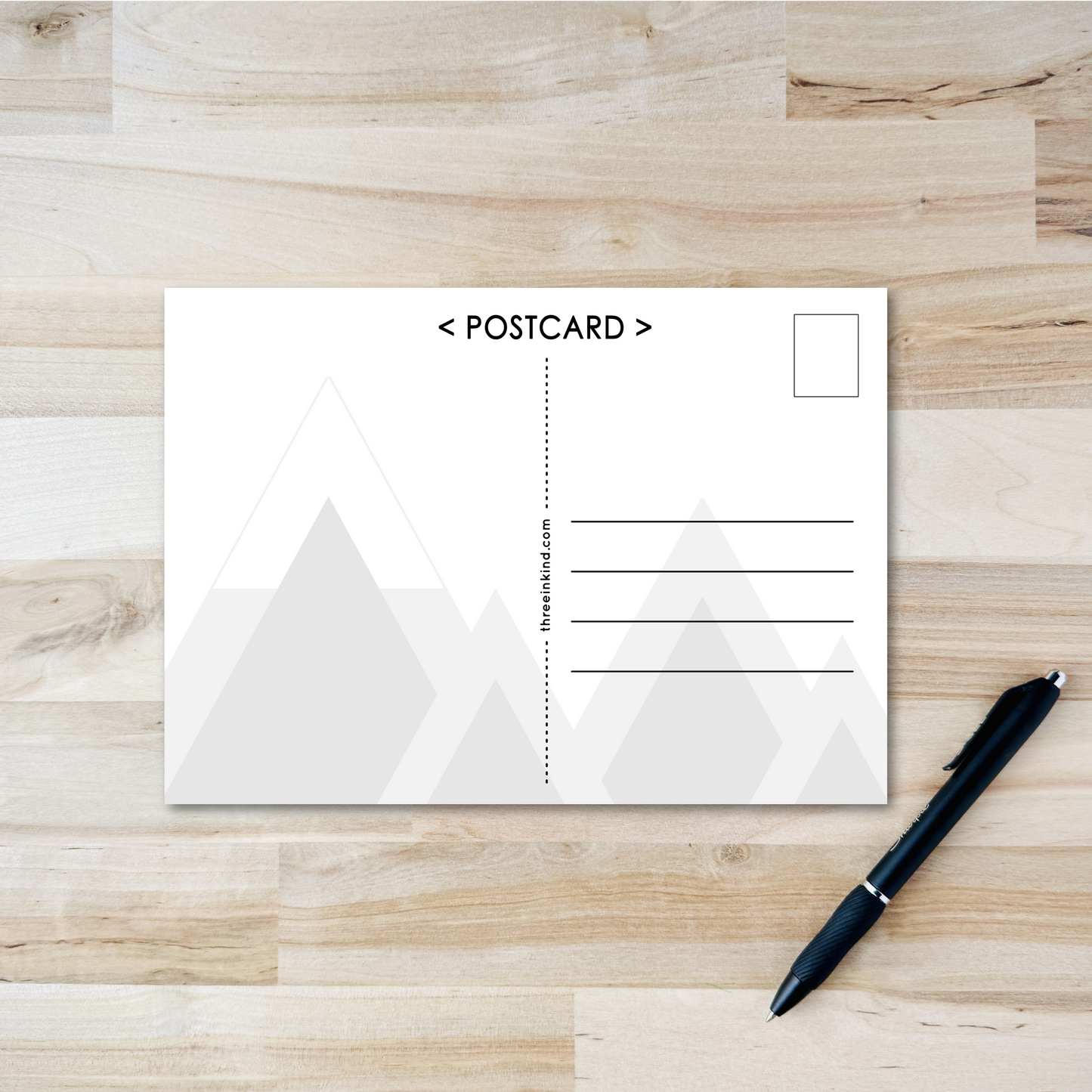 San Juan Islands Postcard - Geo Design