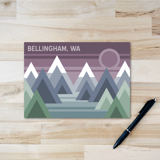 Bellingham Postcard - Geo Design