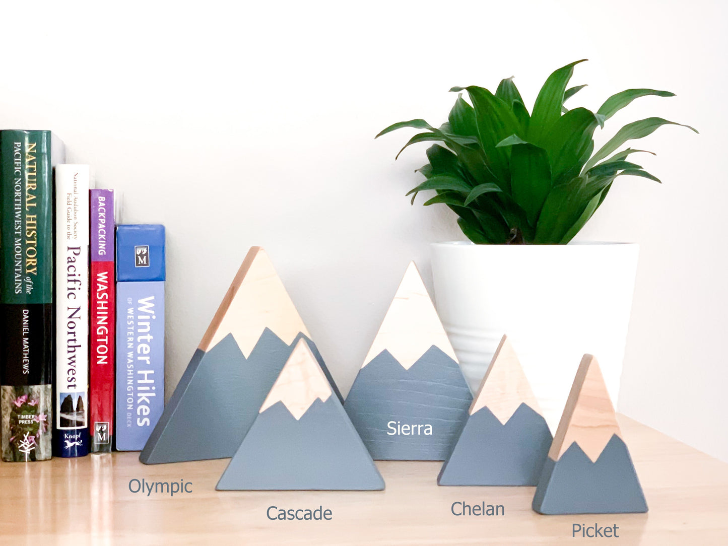 Wooden Mountain - Charcoal Gray - Cascade - CAVU Creations