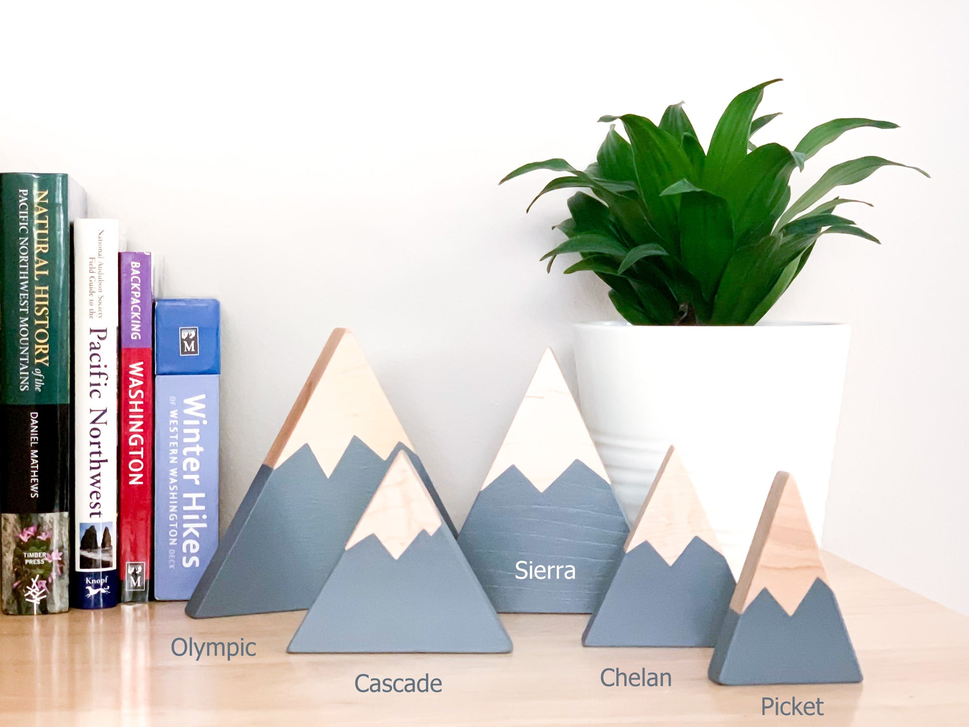 Wooden Mountain - Charcoal Gray - Cascade - CAVU Creations