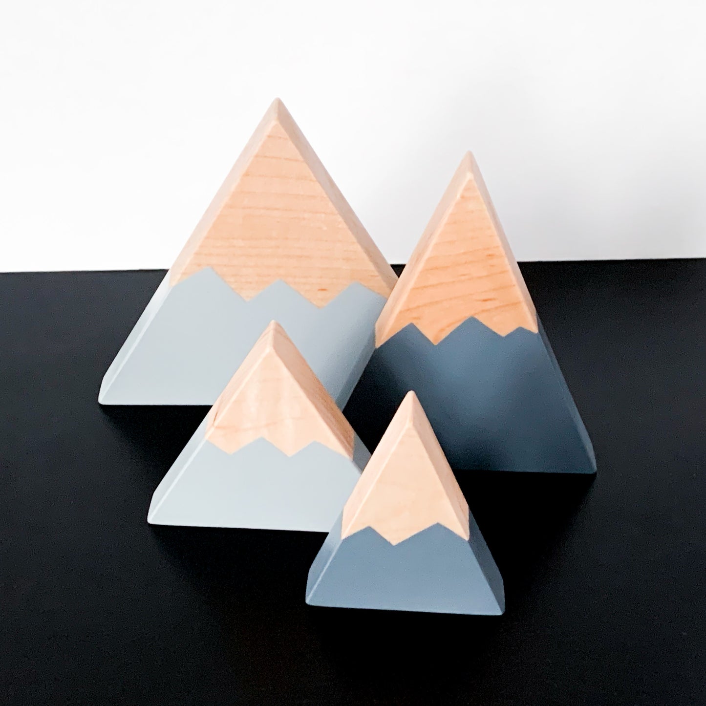 Wooden Mountain - Charcoal Gray
