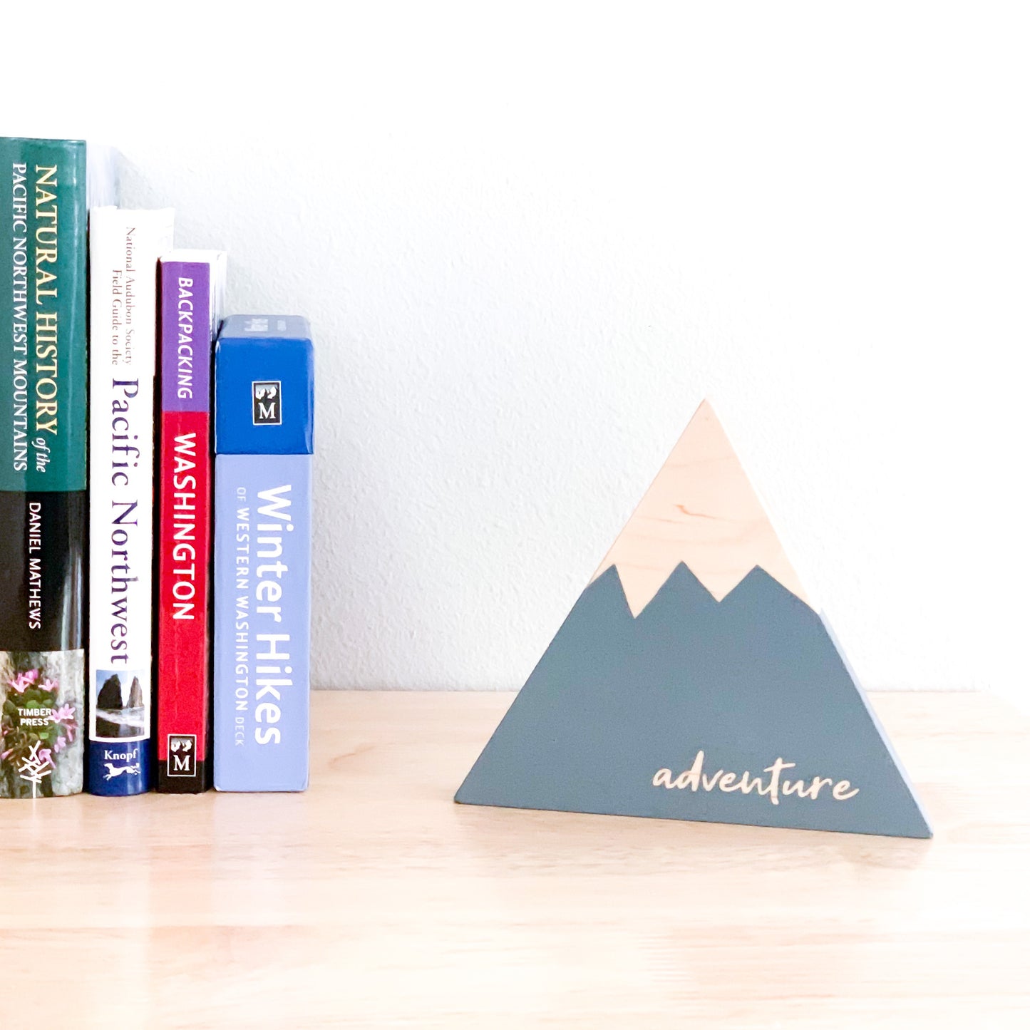 Wooden Mountain - Charcoal Gray - "Adventure" - CAVU Creations