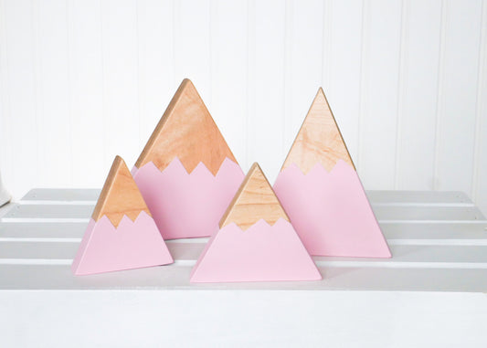 Wooden Mountain - Pink