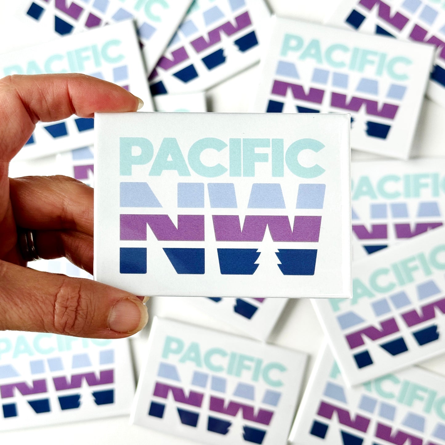 Pacific Northwest Color Block Magnet