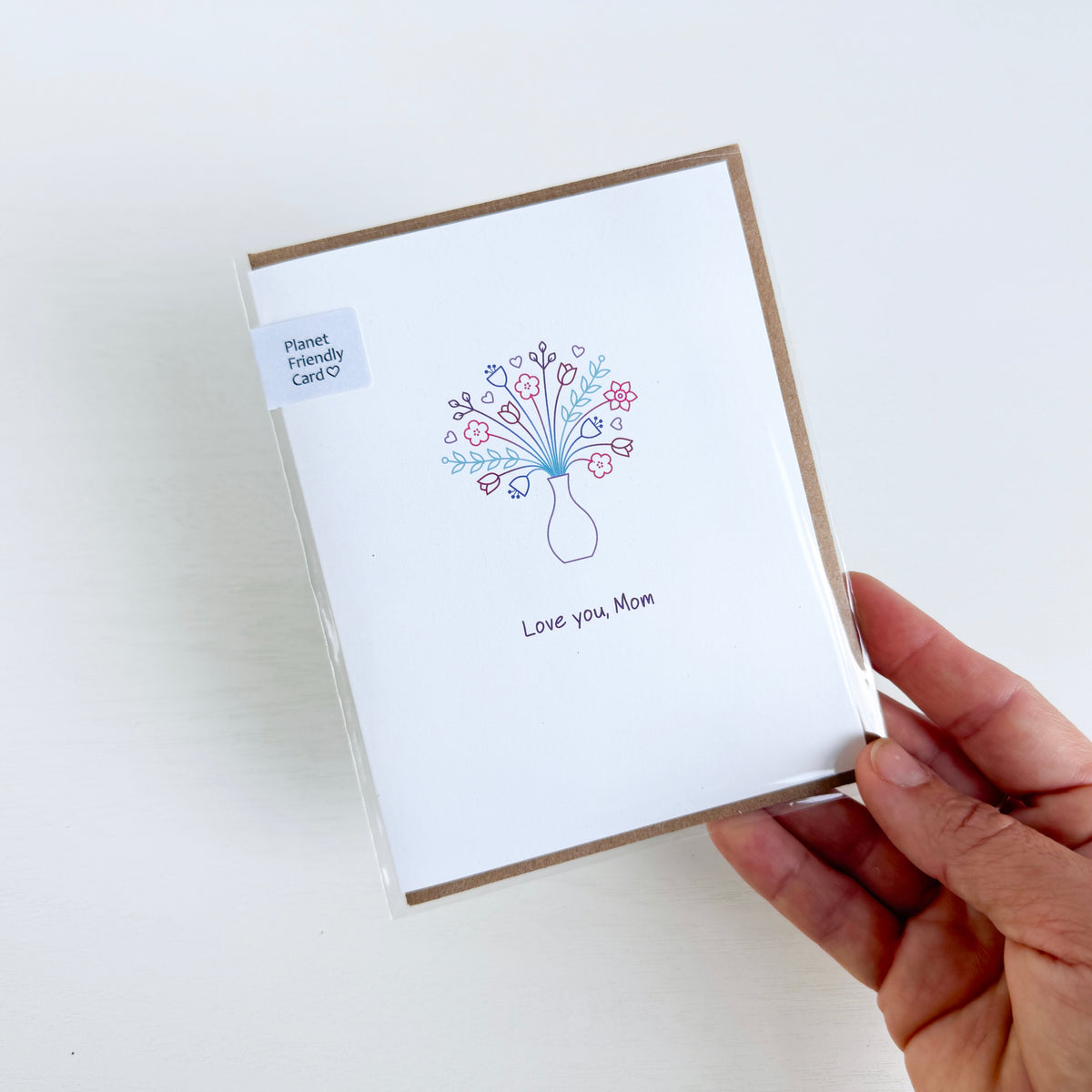 Love You Mom Greeting Greeting Card