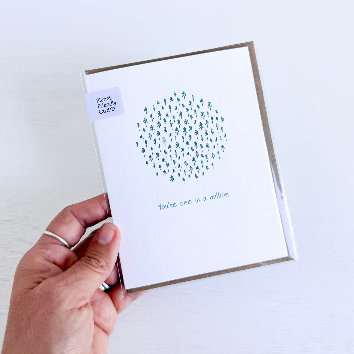 One in a Million Greeting Card