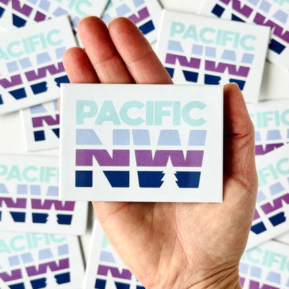 Pacific Northwest Color Block Magnet