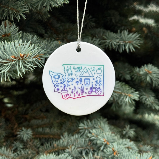 Everything Washington Ornament