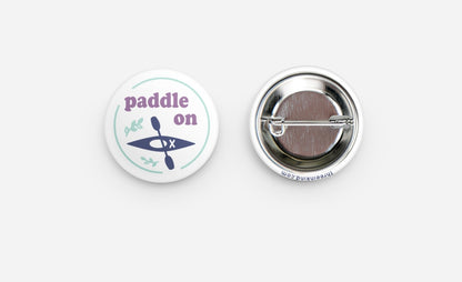 Paddle On Button Pin