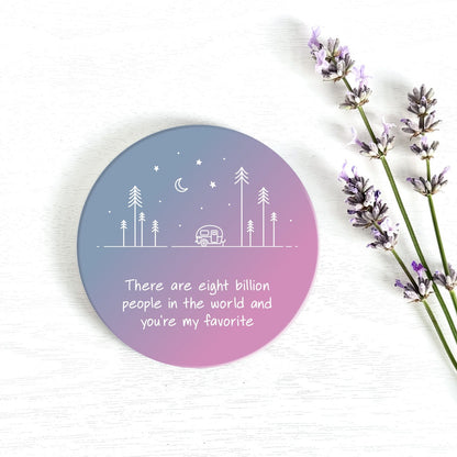 You're My Favorite Ceramic Coaster