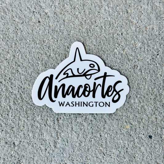 Anacortes Orca 3” Sticker / Decal