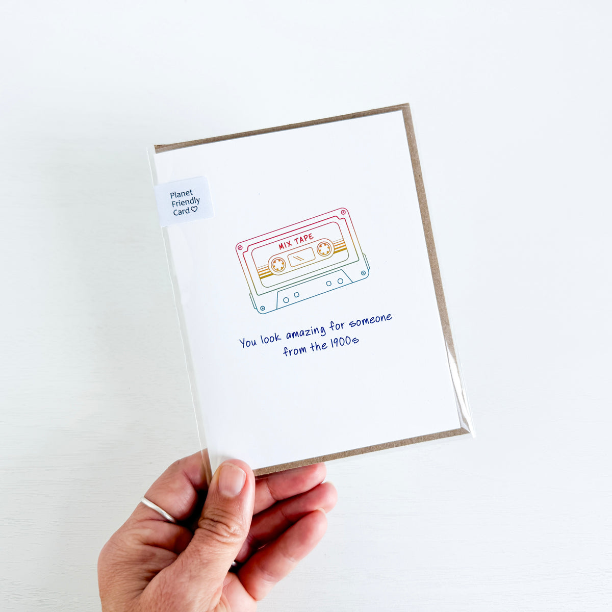 Mix Tape From the 1900s Birthday Greeting Card