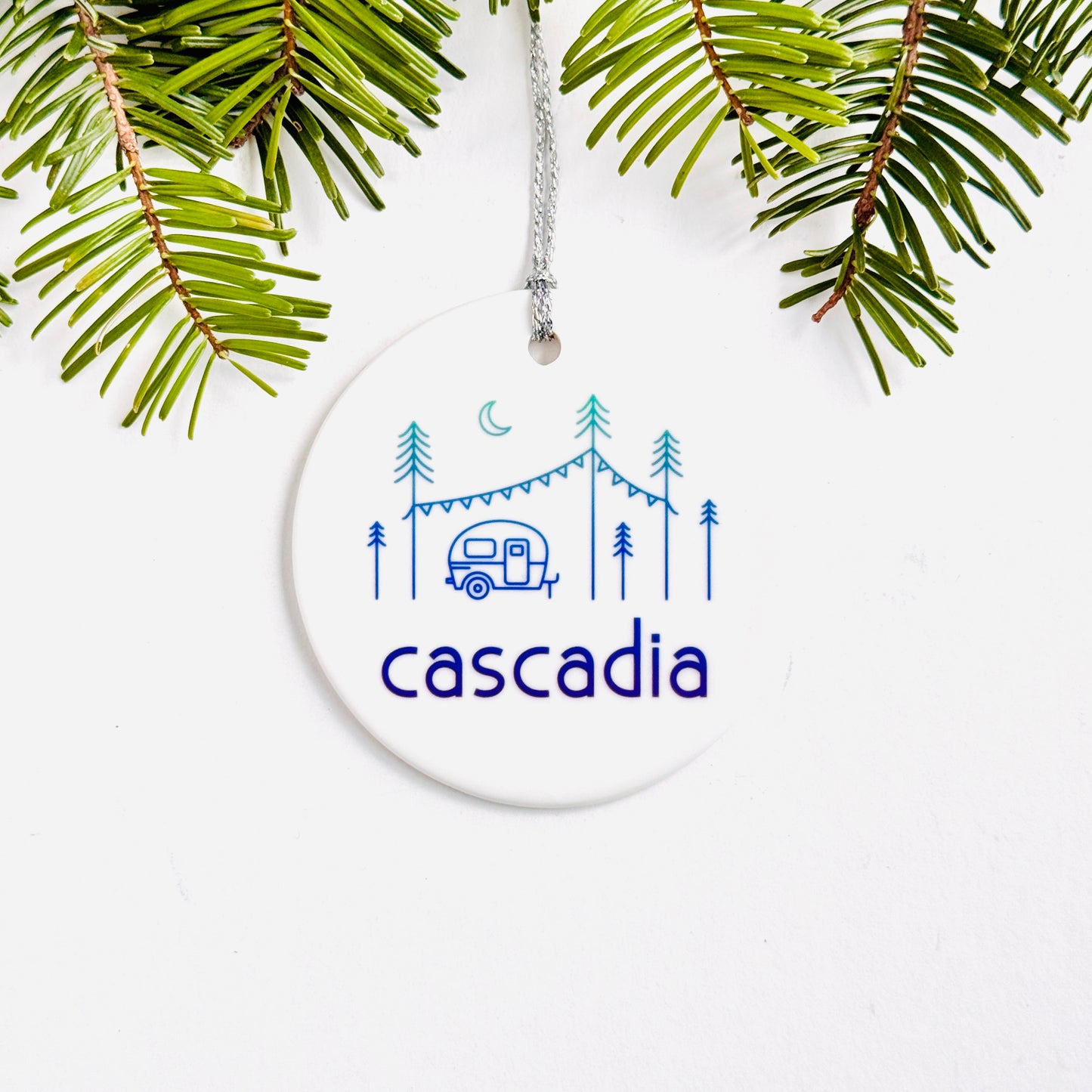 Cascadia Camper Ornament