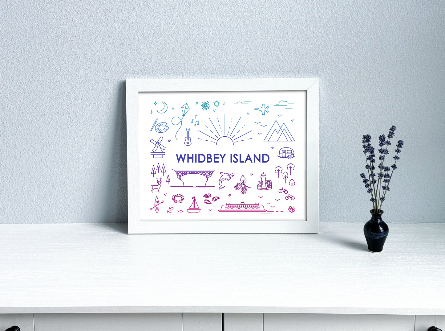 Everything Series - Whidbey Island (Unframed)