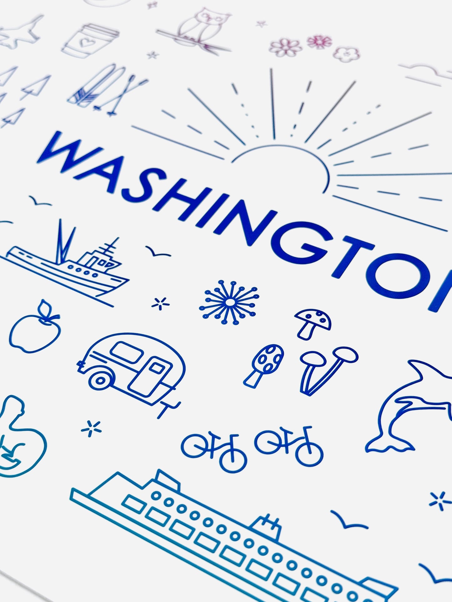 Everything Series - Washington State (Unframed)