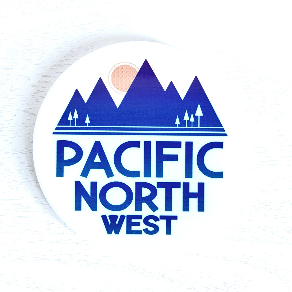 Pacific Northwest Bold Ceramic Coaster