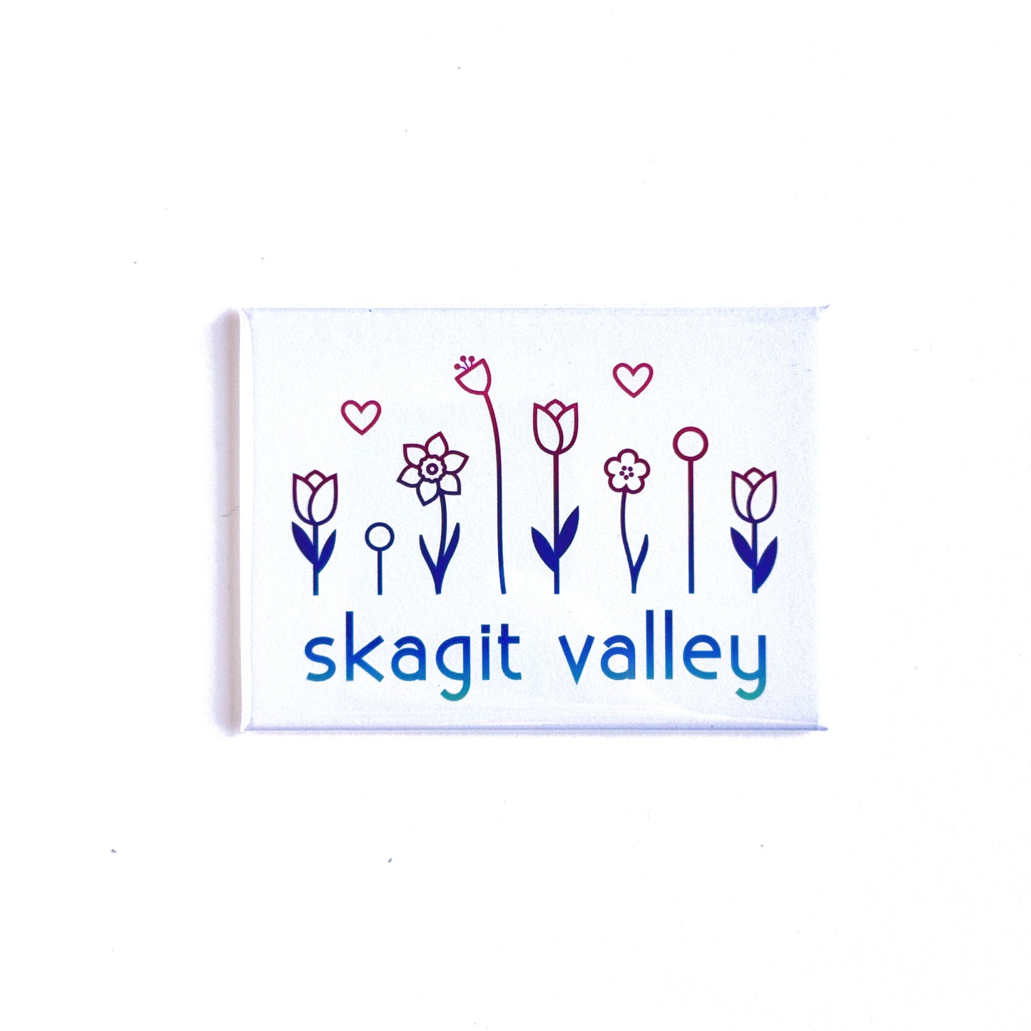 Skagit Valley Flowers Magnet