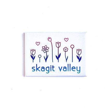 Skagit Valley Flowers Magnet