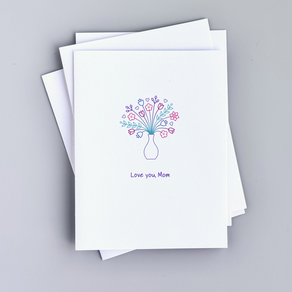 Love You Mom Greeting Card