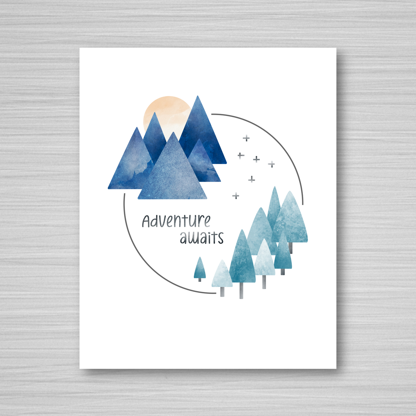 Adventure Awaits Art Print (Unframed)