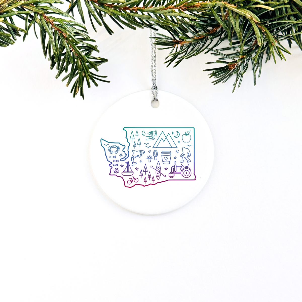 Everything Washington Ornament