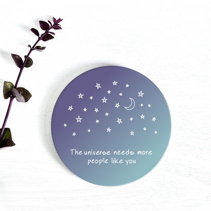 More People Like You Ceramic Coaster