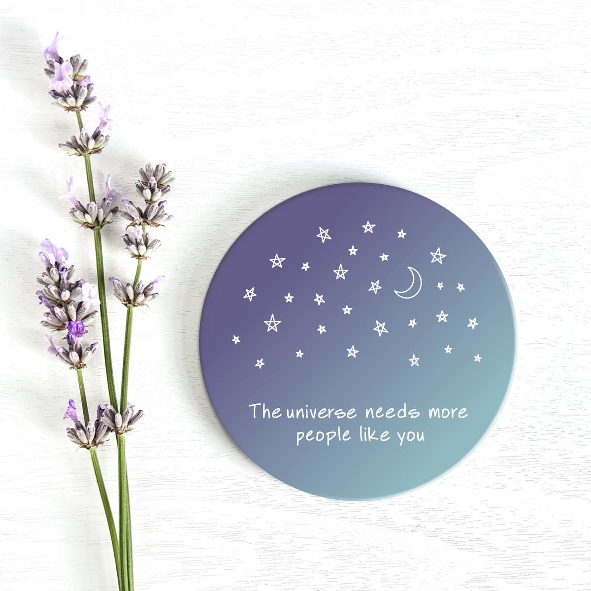More People Like You Ceramic Coaster